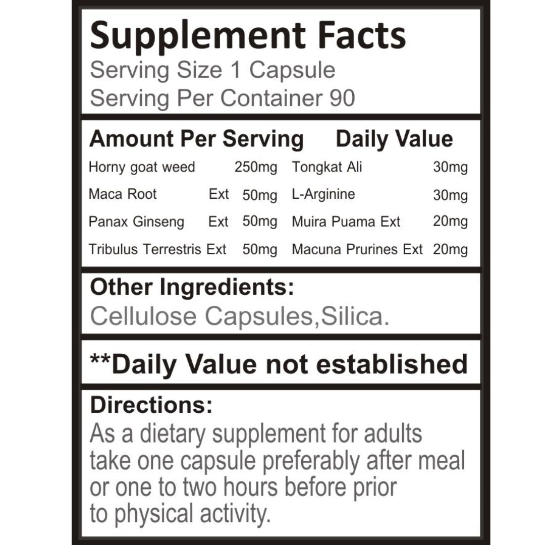 Horny Goat Weed Capsules